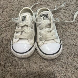 Converse Kids Cream Sneakers